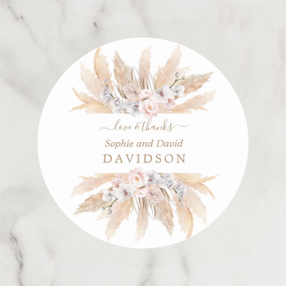 Custom Wedding Sticker Customize Wedding Labels Personalise Baptism Birthday Sealing Sticker Party Decor Supplies