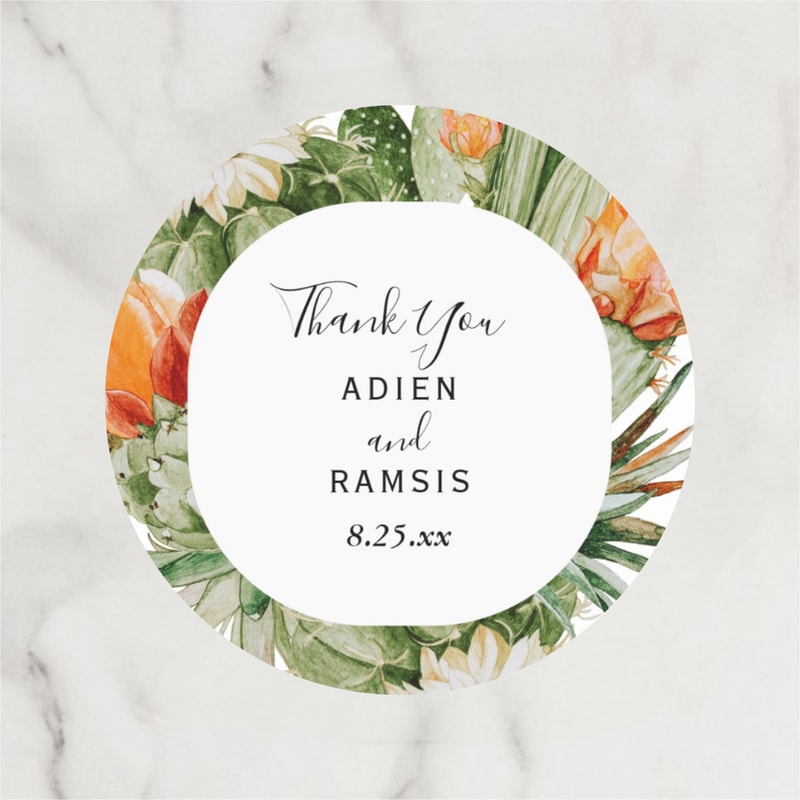 Custom Wedding Sticker Customize Wedding Labels Personalise Baptism Birthday Sealing Sticker Party Decor Supplies