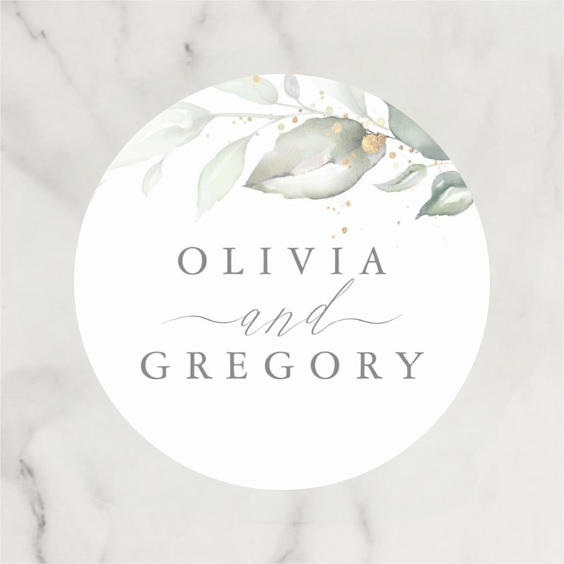 Custom Wedding Sticker Customize Wedding Labels Personalise Baptism Birthday Sealing Sticker Party Decor Supplies