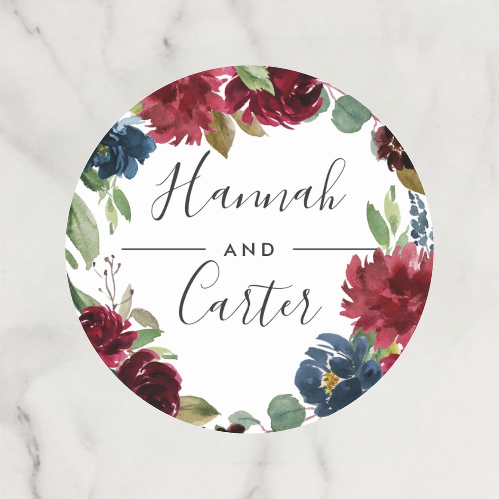 Custom Wedding Sticker Customize Wedding Labels Personalise Baptism Birthday Sealing Sticker Party Decor Supplies