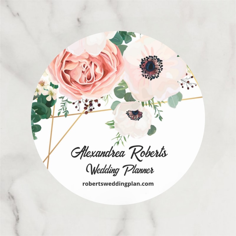 Custom Wedding Sticker Customize Wedding Labels Personalise Baptism Birthday Sealing Sticker Party Decor Supplies