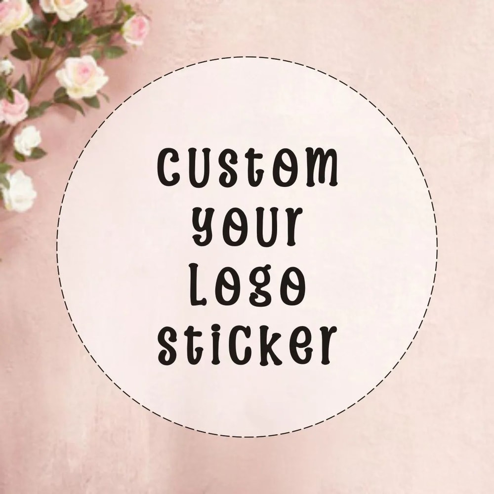 Personalize Stickers Custom Stickers Logo Wedding Birthday Baptism Design Your Own Stickers 0