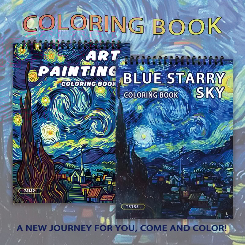 Spiral Coloring Book for Adults, Art Therapy Pages, Thick Paper for Stress Relief, Perfect for Halloween