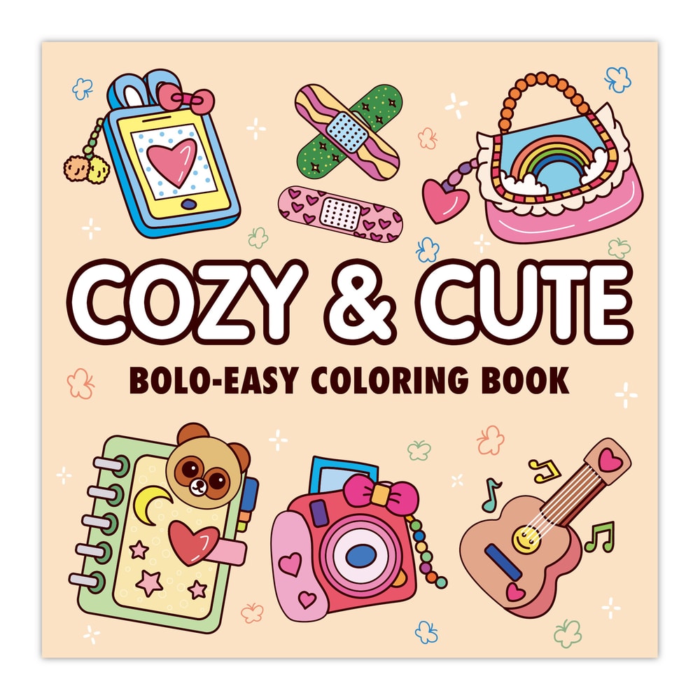 Girl Moment Unpack Coloring Book, Freehand Coloring Set, Cute Healing Diy Painting