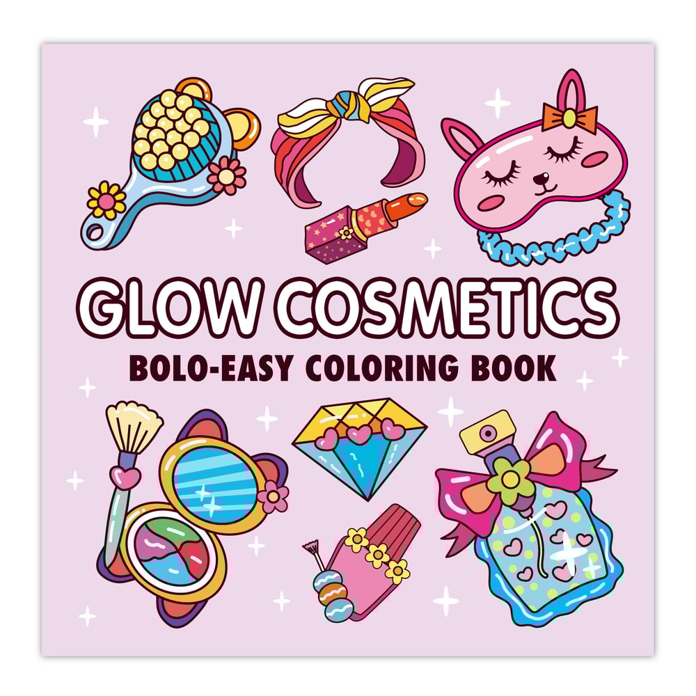 Girl Moment Unpack Coloring Book, Freehand Coloring Set, Cute Healing Diy Painting