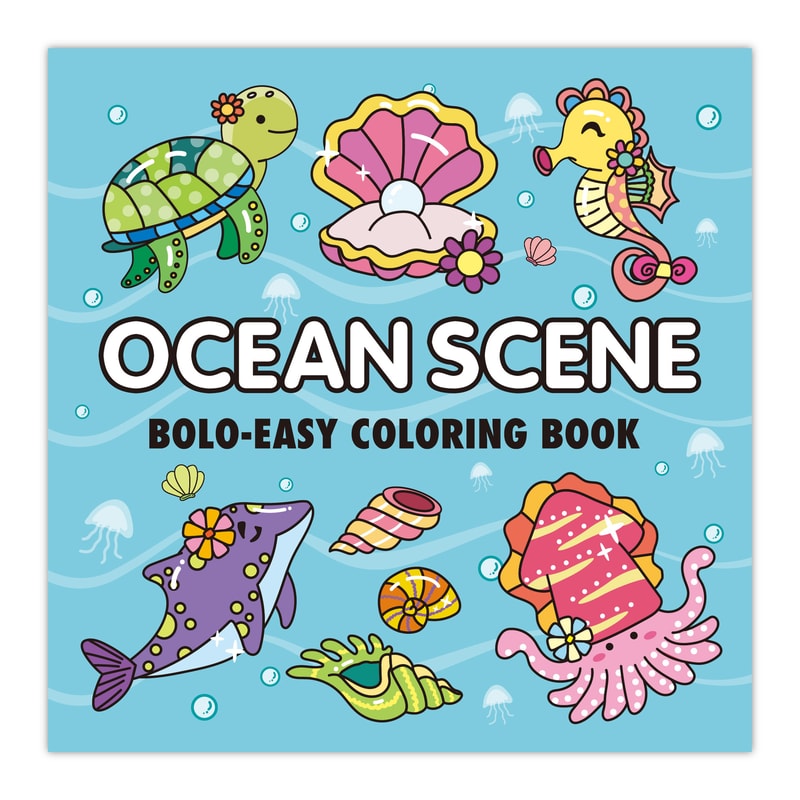 Girl Moment Unpack Coloring Book, Freehand Coloring Set, Cute Healing Diy Painting