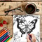 Cute Insects and Bugs Coloring Book for Adults, Colouring Book and Drawing Supplies for Christmas, Thanksgiving