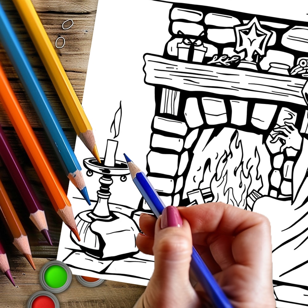 Halloween Spooks and Ghosts Coloring Book for Adult, Colouring Book, Drawing Supplies for Christmas