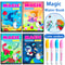 Magical Water Drawing Book Fun Educational Toy Reusable Kids Art Supplies 1