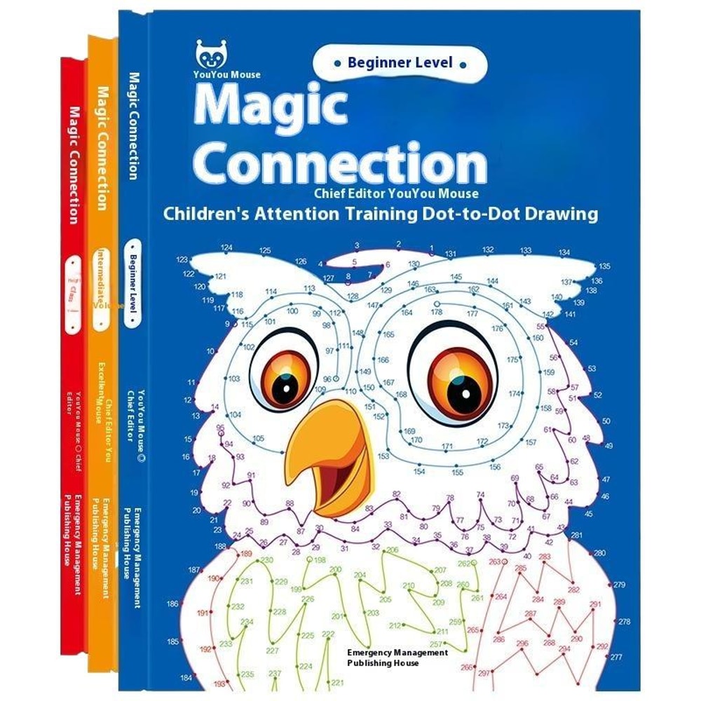 Children's Digital Connectivity And Colouring Book Set, Pattern Focused Training Book