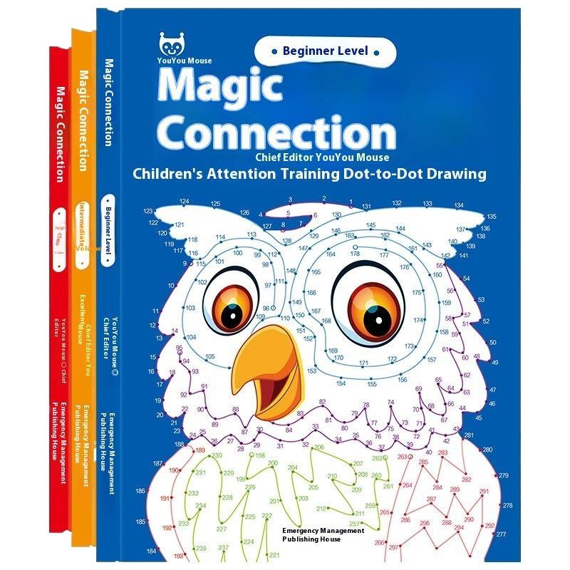 Children's Digital Connectivity And Colouring Book Set, Pattern Focused Training Book