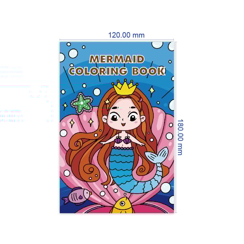 Kids Holiday Party Coloring Book Set, 8 Theme Pack for Creative Fun, Doodle Drawing and Cartoon Characters