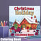 Christmas Coloring Book For Adults Holiday Scenes Colouring Book Thanksgiving Drawing Supplies 0
