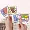 Portable Painting Album DIY Mini Cartoon Coloring Book Water Color And Note Coloring Childrens Art 3