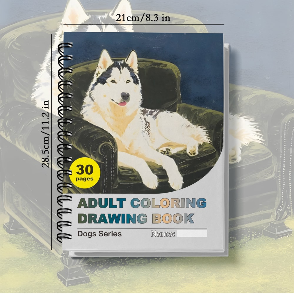 Adult Colouring Book, Spiral Bound, Gift for Family and Friends, Holiday Party Gift, Doodling Art Therapy