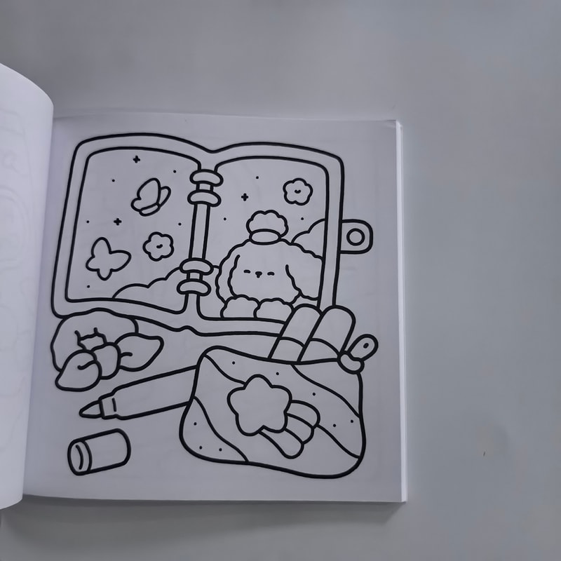 Self Care Coloring Book for Adults, Cute and Easy Illustrations for Stress Relief, Perfect Gift for Birthday