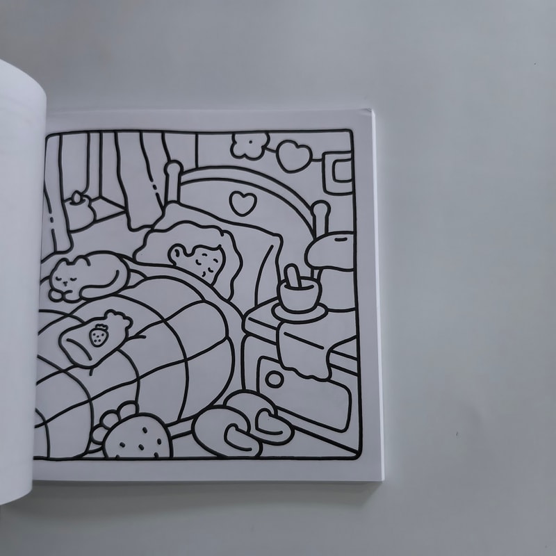 Self Care Coloring Book for Adults, Cute and Easy Illustrations for Stress Relief, Perfect Gift for Birthday