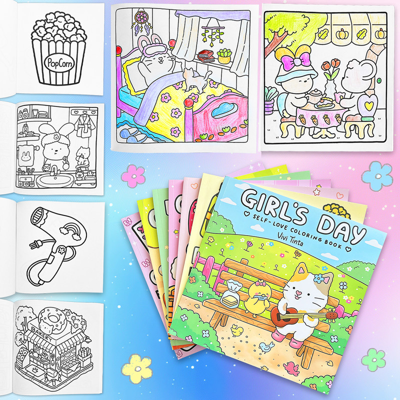 Froggy Days Coloring Book Unique Frog Themed Artwork Charming Gift For Frog Lovers 3
