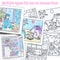 Small Corner Coloring Book for Adults, Teens, Stress Relief, Early Education, Creative Escape
