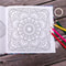 Mandalas Flower Coloring Book, For Adults and Children, Stress Relieving Art Therapy, Graffiti Drawing Painting