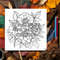 Stronger Than The Storm Coloring Book, Vibrant Floral Pages for Adults, Imaginative Art Therapy