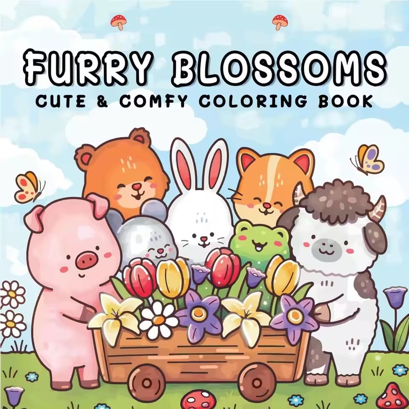 Stress Relief Coloring Book For Adults Chill Moments Drawing Book Perfect Gift For Anxiety Party Bi 0