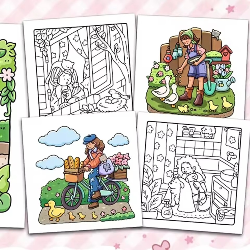 Halloween Coloring Book For Adults And Teens Adorable Creepy Creatures Cozy Moments Relaxation Gift 0