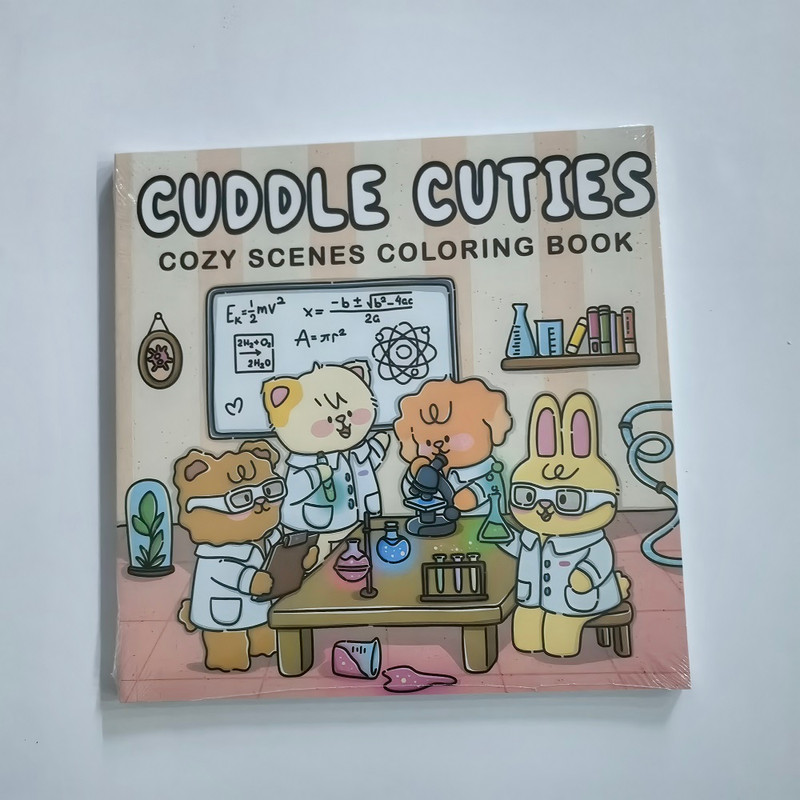 Halloween Coloring Book For Adults And Teens Adorable Creepy Creatures Cozy Moments Relaxation Gift 3