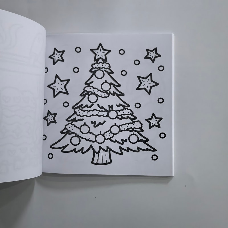 Cozy Girl Christmas Coloring Book for Adults, A Cute and Easy Drawing Book, The Perfect Gift for Party and Birthday