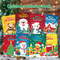 Christmas Puzzle Coloring Book, Kids Holiday Party Theme Gift, Cartoon Painting Toy