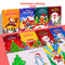 Christmas Puzzle Coloring Book, Kids Holiday Party Theme Gift, Cartoon Painting Toy