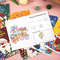 Christmas Puzzle Coloring Book, Kids Holiday Party Theme Gift, Cartoon Painting Toy