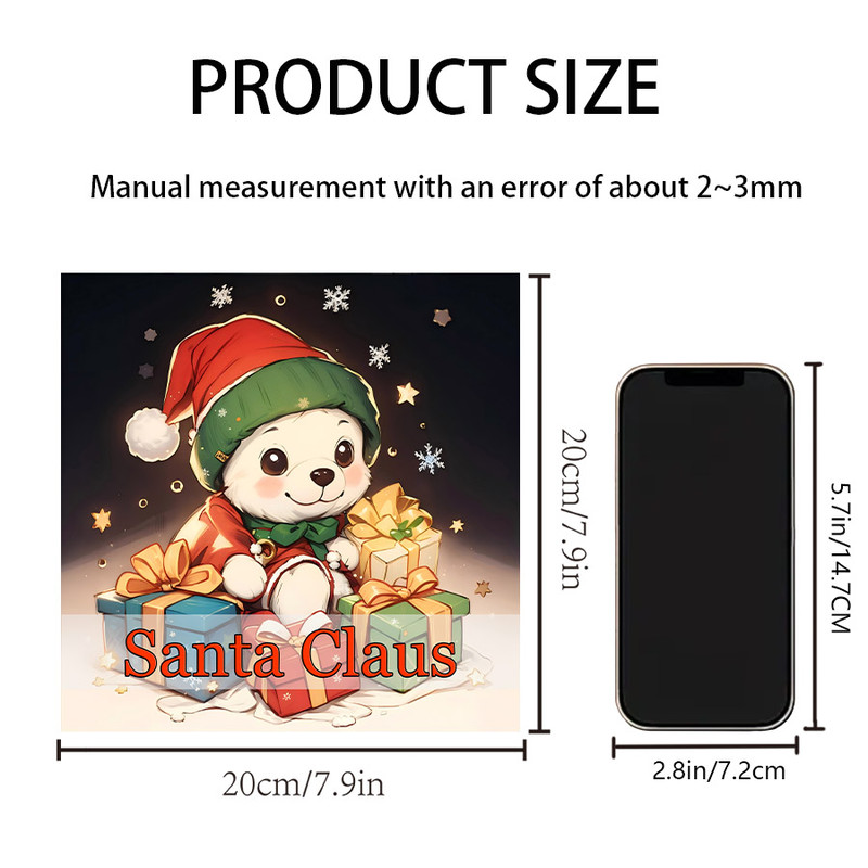 Santa Claus Coloring Book, Adult Christmas Theme Gift For Stress Relief, Graffiti Painting Drawing Book