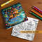 Fantastic Tree House Coloring Book for Adults, Relieve Stress, Creative Art Therapy, Kids Educational Toys