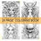 Skeleton Beauty Coloring Book for Adults, Stress Relieving Art Therapy, Creative Gift for Teens and Kids