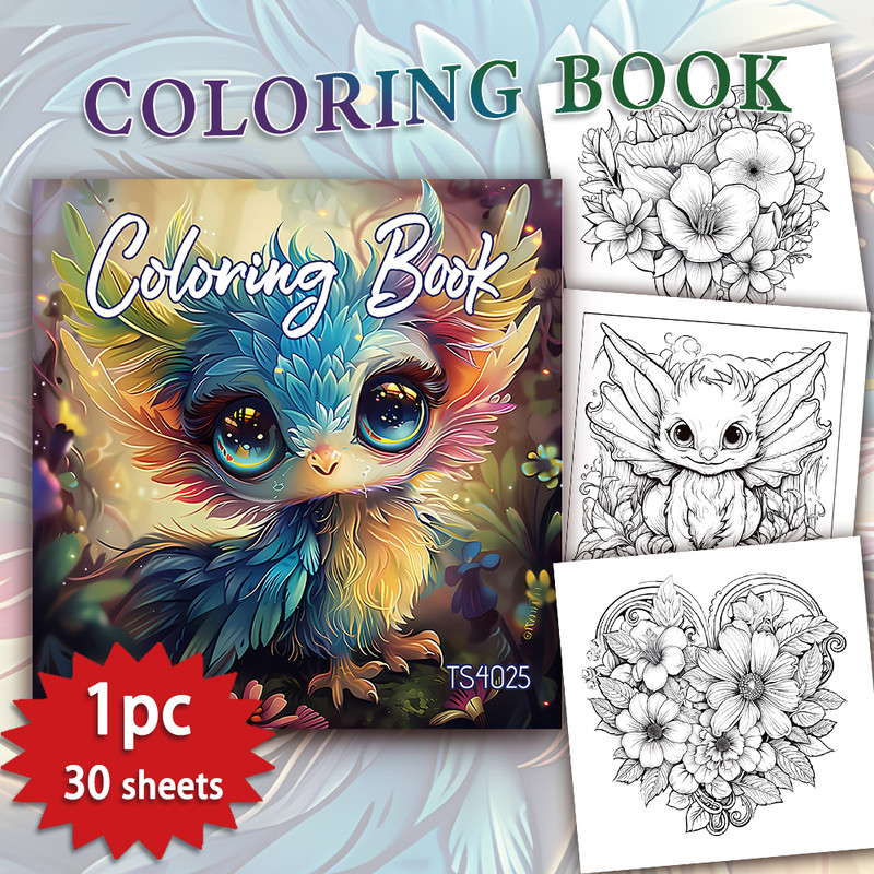 Teen Girls Coloring Book, A Stress Relief Coloring Book for Adults and Teens, Perfect for Christmas and Halloween Gifts