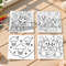 Merry Christmas Coloring Book for Adults, Perfect Gift for Party and Birthday, Adult Drawing Book