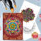 Animal Character Coloring Book Mandala Flowers Stress Relief Relaxation Art 8