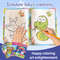 Childrens Drawing Book, Educational Toy, Color Filling Graffiti Picture Book, Creative Gift for Concentration