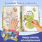 Childrens Drawing Book, Educational Toy, Color Filling Graffiti Picture Book, Creative Gift for Concentration