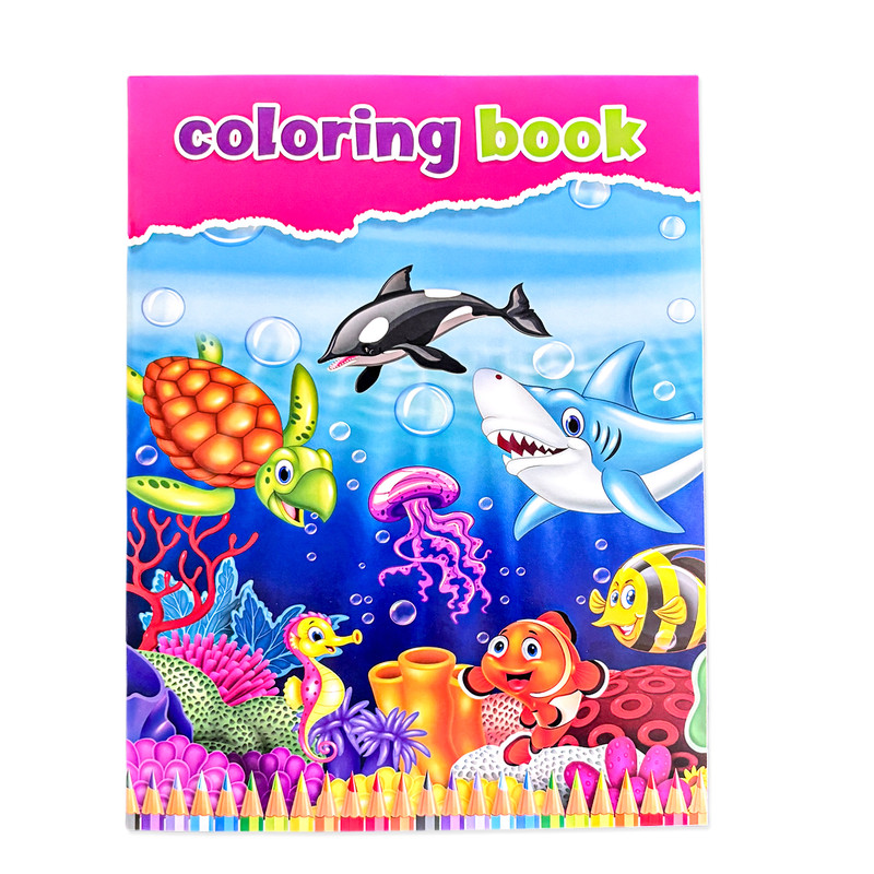 Childrens Drawing Book, Educational Toy, Color Filling Graffiti Picture Book, Creative Gift for Concentration