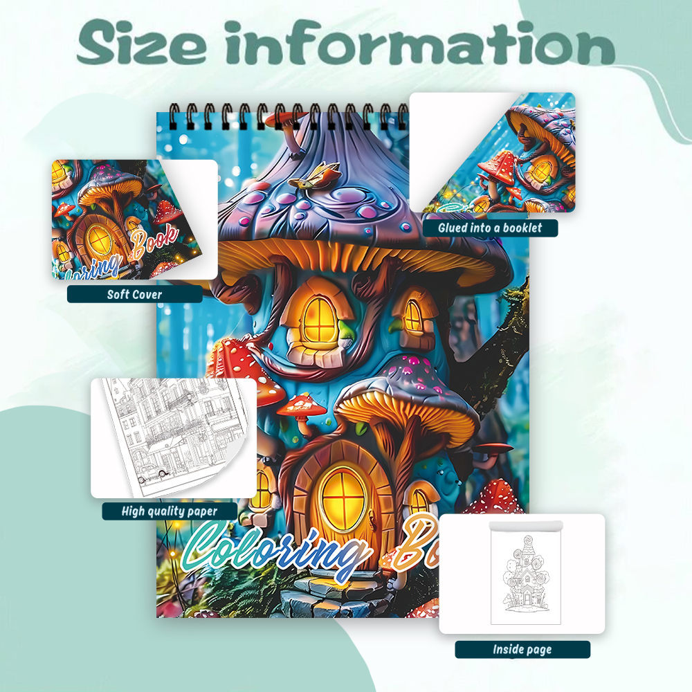 Stress Relief Coloring Book for Teenagers, Unique Patterns, Perfect Easter, Birthday, Valentine's Day Gift