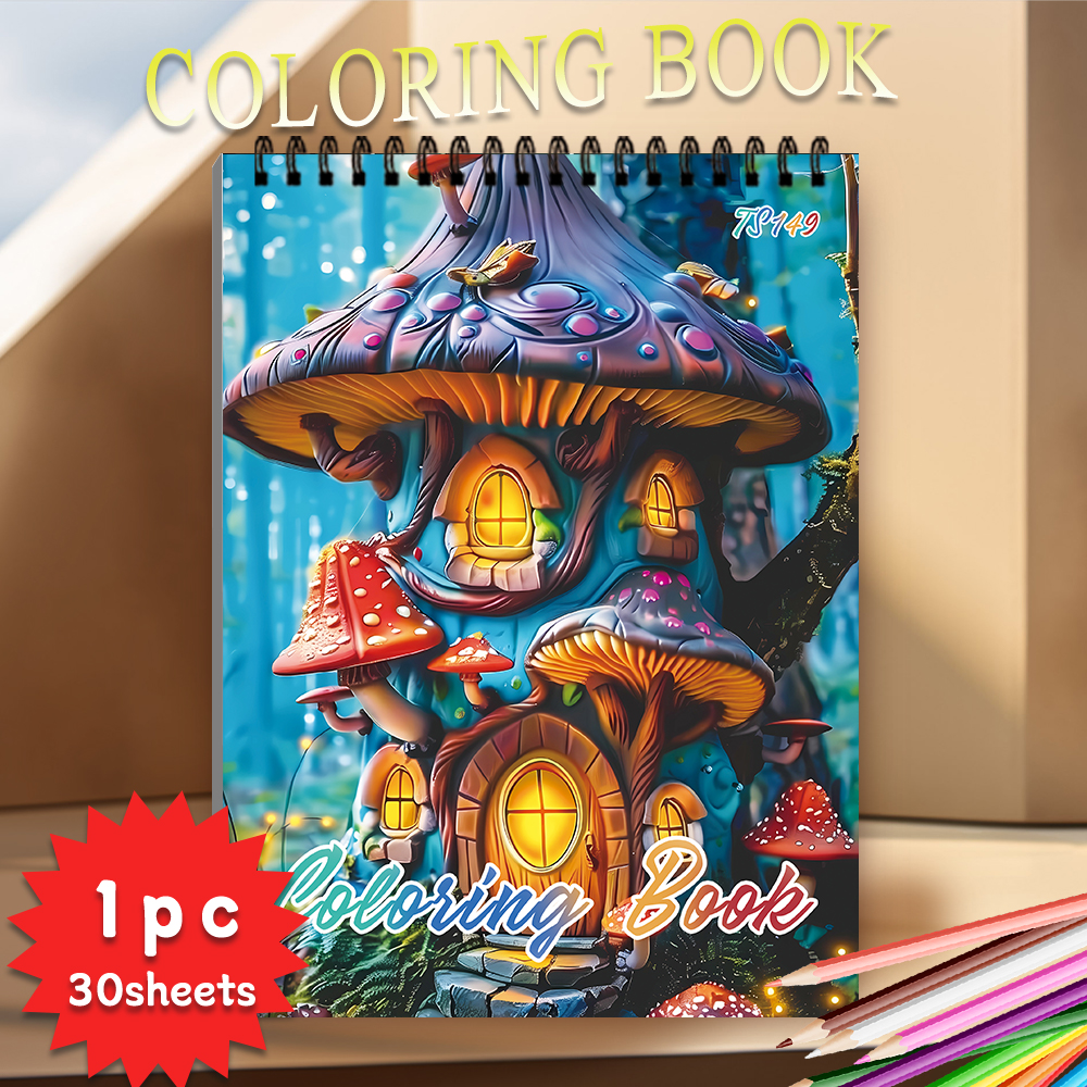 Stress Relief Coloring Book for Teenagers, Unique Patterns, Perfect Easter, Birthday, Valentine's Day Gift