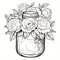Stress Relief Coloring Book Magical Glass Jar Designs For Soothing Anxiety And Mood Reduction 4