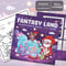 Fantasy Land Coloring Book for Adults, A Stress Relief Drawing Book, The Perfect Gift for Christmas, Birthday, and Party