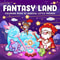 Fantasy Land Coloring Book for Adults, A Stress Relief Drawing Book, The Perfect Gift for Christmas, Birthday, and Party