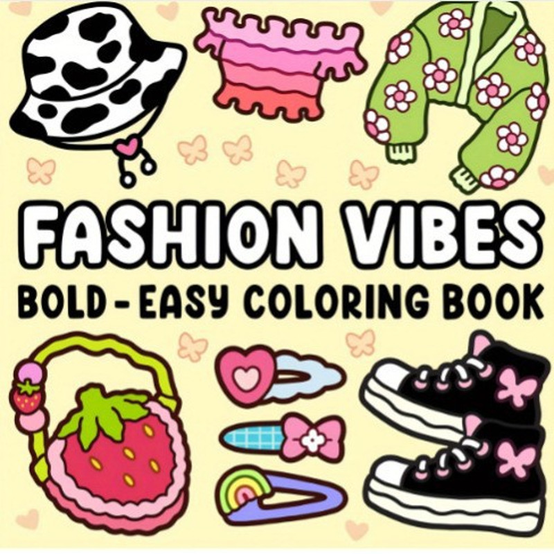 Diverse Themed Coloring Books For Adults Cozy Scenes Fashion Vibes Unleash Creativity Paint For Chi 7