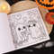 Halloween Themed Adult Coloring Book, Perfect Gift for Christmas, Birthdays, and Parties for Friends, Family, Colleagues