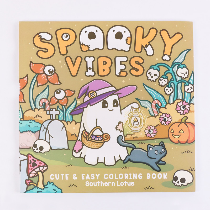 Halloween Themed Adult Coloring Book, Perfect Gift for Christmas, Birthdays, and Parties for Friends, Family, Colleagues