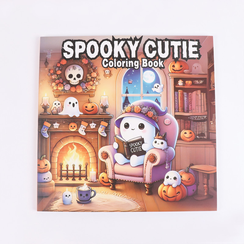 Halloween Themed Adult Coloring Book, Perfect Gift for Christmas, Birthdays, and Parties for Friends, Family, Colleagues